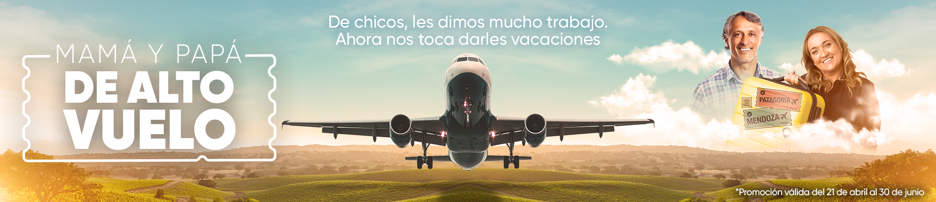 Mamá y Papá de Alto vuelo