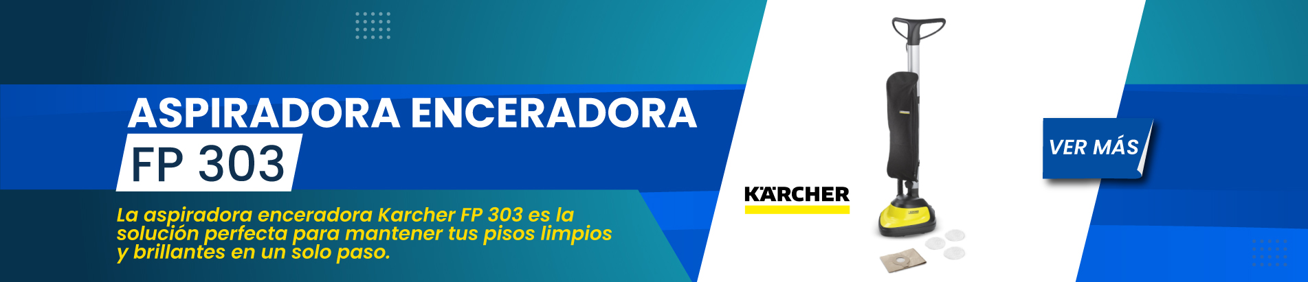 Aspiradora Enceradora Karcher FP 303