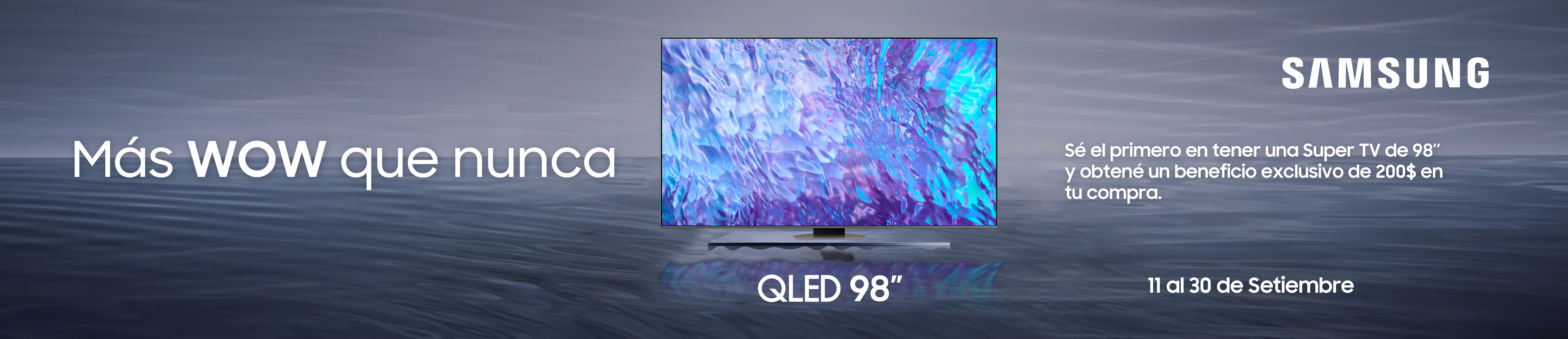 LANZAMIENTO SAMSUNG - TV QLED 98"
