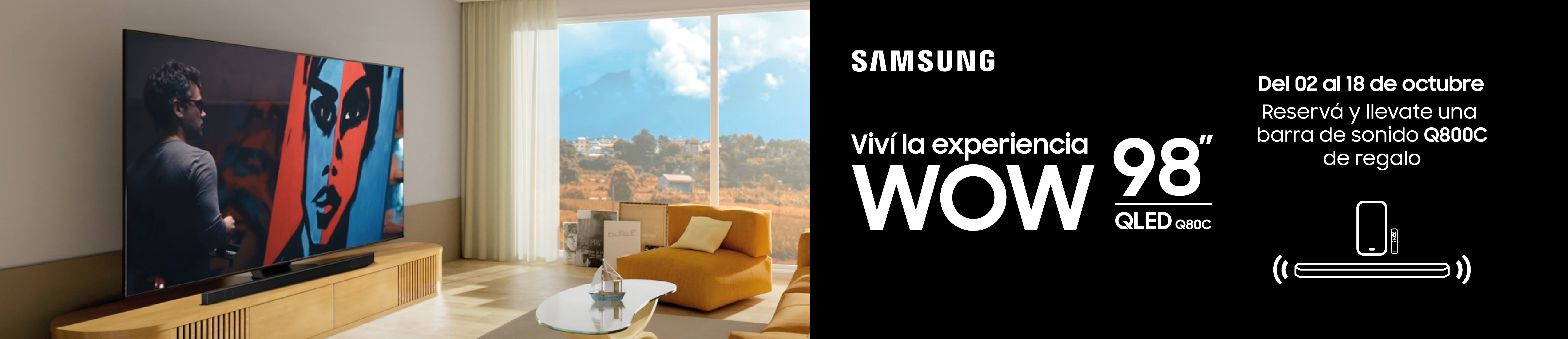Televisor Samsung 98 QLED