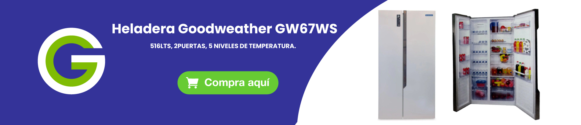 Heladera  GW67WS