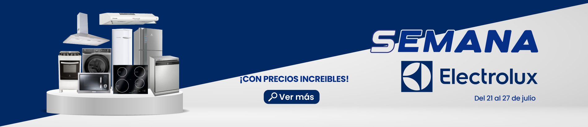 Promo Semana Electrolux del 21 al 27 de julio