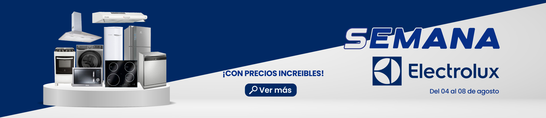 Promo Semana Electrolux del 04 al 08 de agosto