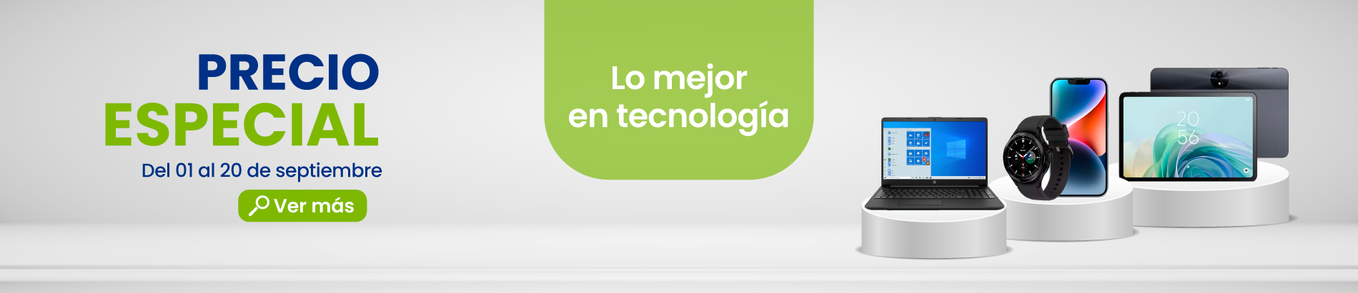 Promo Mejores Precios en Tech 01 al 16 de septiembre