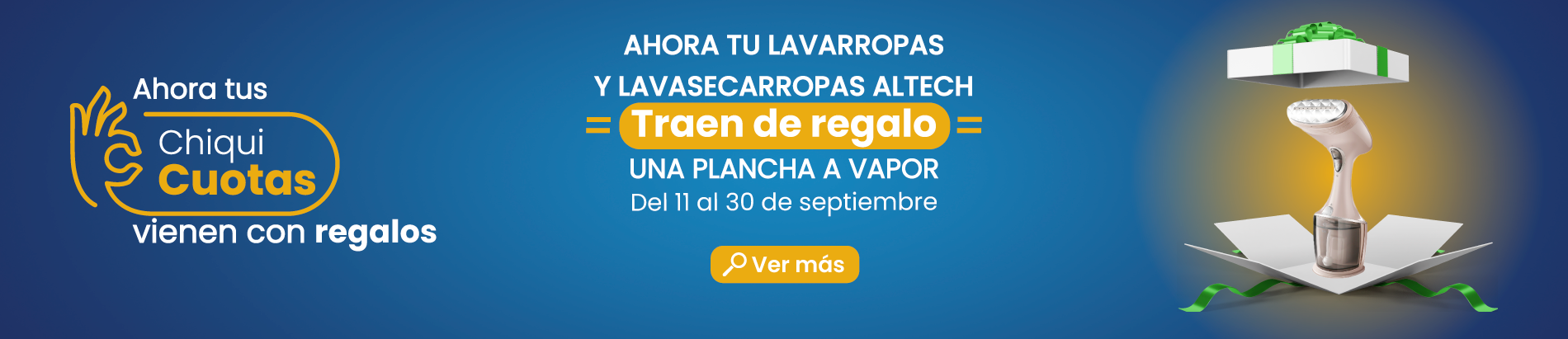 Promo lavado hasta el 30 de septiembre