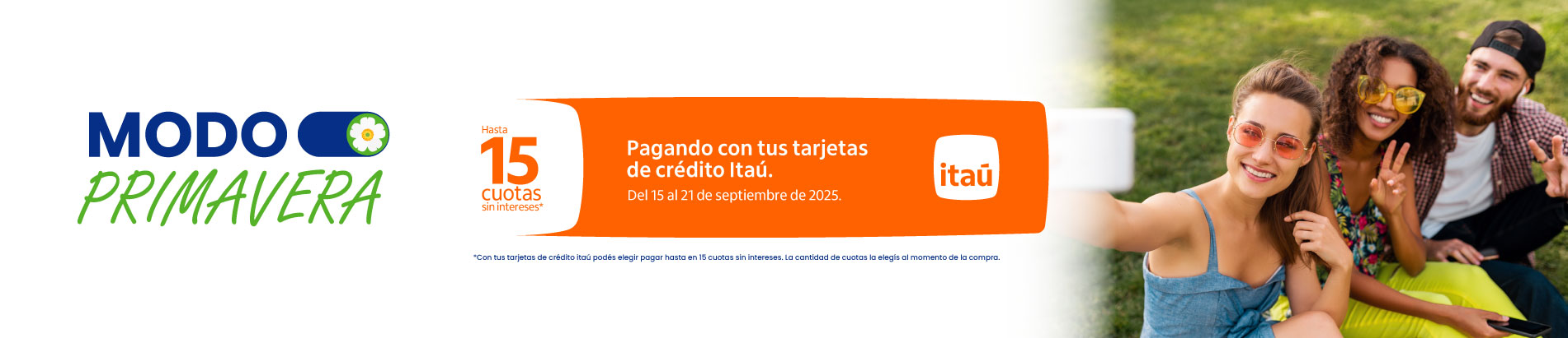Promo Primavera del 15 al 28
