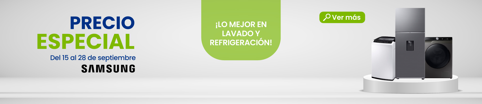 Promo Precios Especiales Samsung del 15 al 28 de septiembre