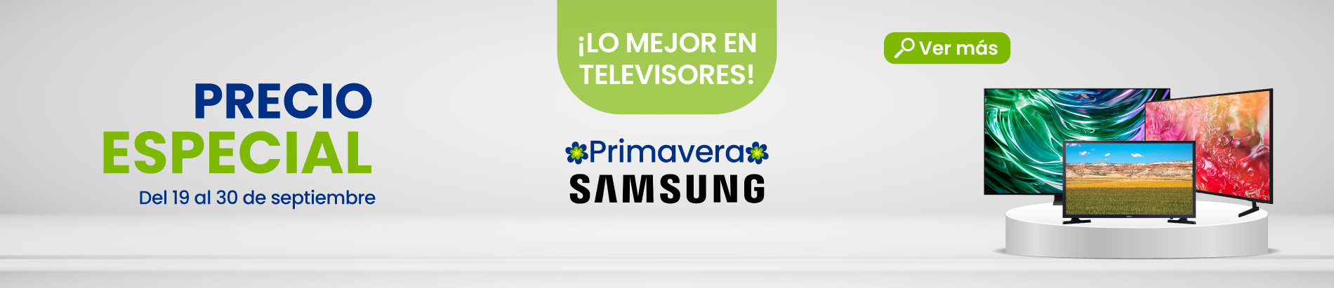 Promo Primavera Samsung del 19 al 30
