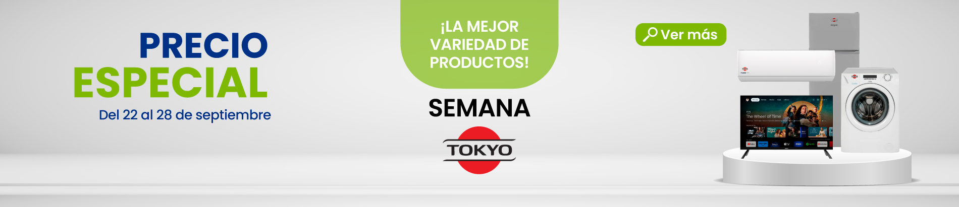 Promo Semana Tokyo del 22 al 30