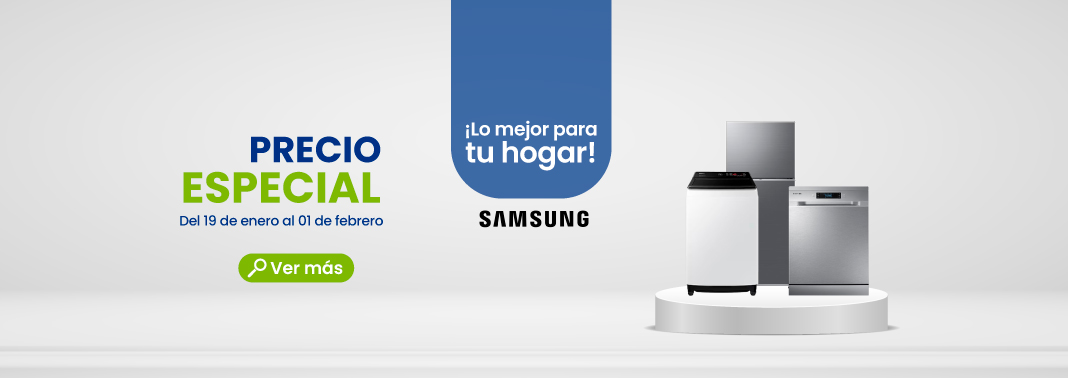 Precios Especiales Linea Blanca Samsung 19-ene al 01-feb