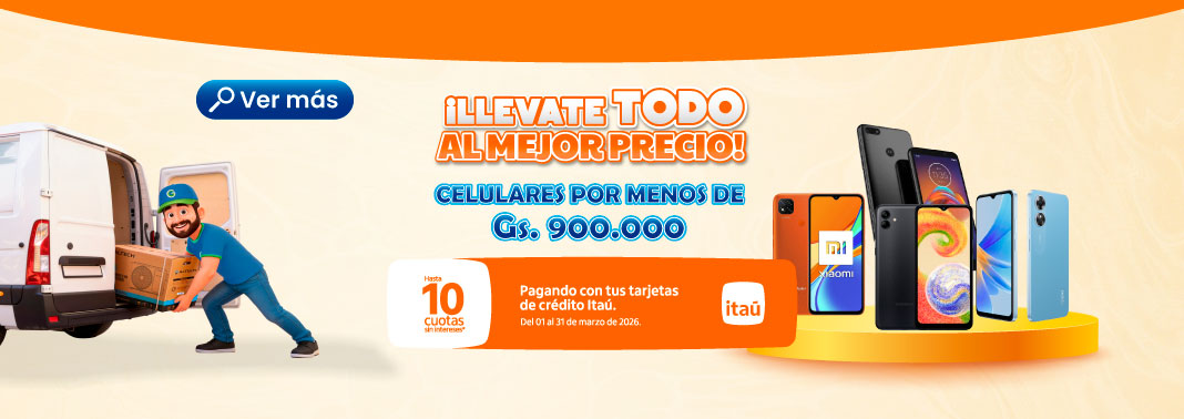 Celulares por menos de 900k