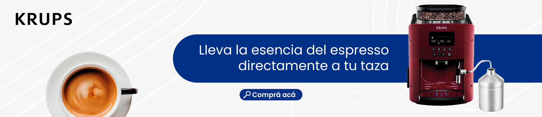 Cafetera Krups Pauta