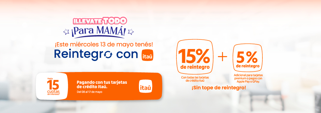Reintegro con Itaú