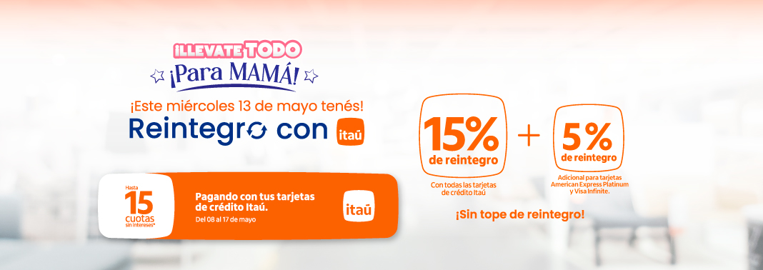 Reintegro con Itaú