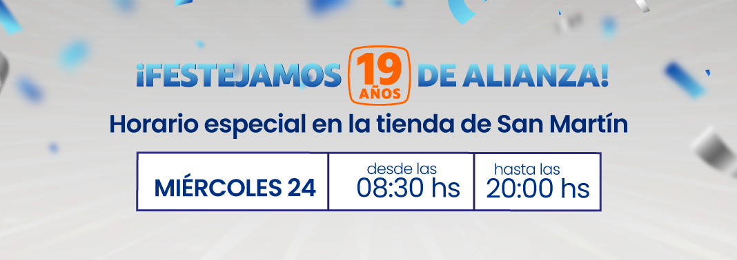 Horario Extendido SM - 24/06
