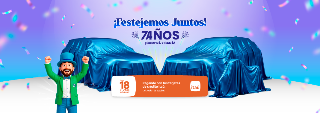 ¡Festejemos Juntos! Comprá y ganá 🔥🤩