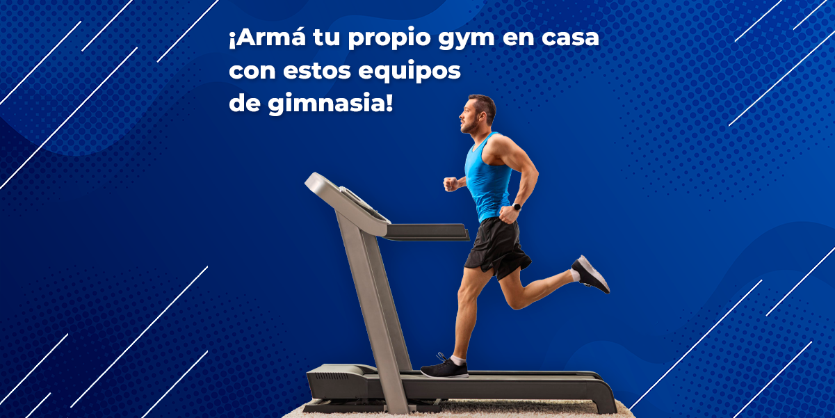 ¡Armá tu propio gym en casa con estos equipos de gimnasia!