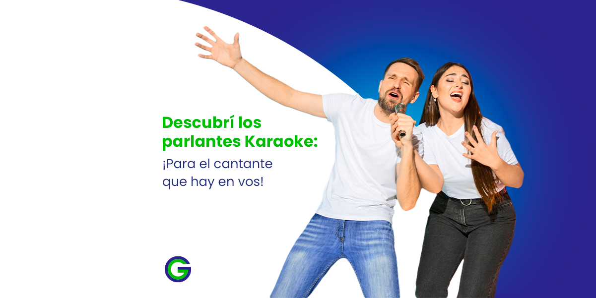 Descubrí los parlantes Karaoke: ¡Para el cantante que hay en vos!