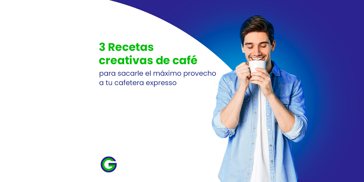 3 Recetas creativas de café para sacarle el máximo provecho a tu cafetera expresso