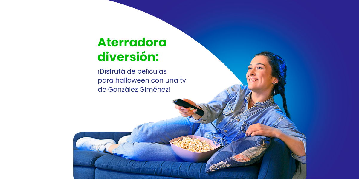 Aterradora diversión: ¡Disfrutá de películas para halloween con una tv de González Giménez!