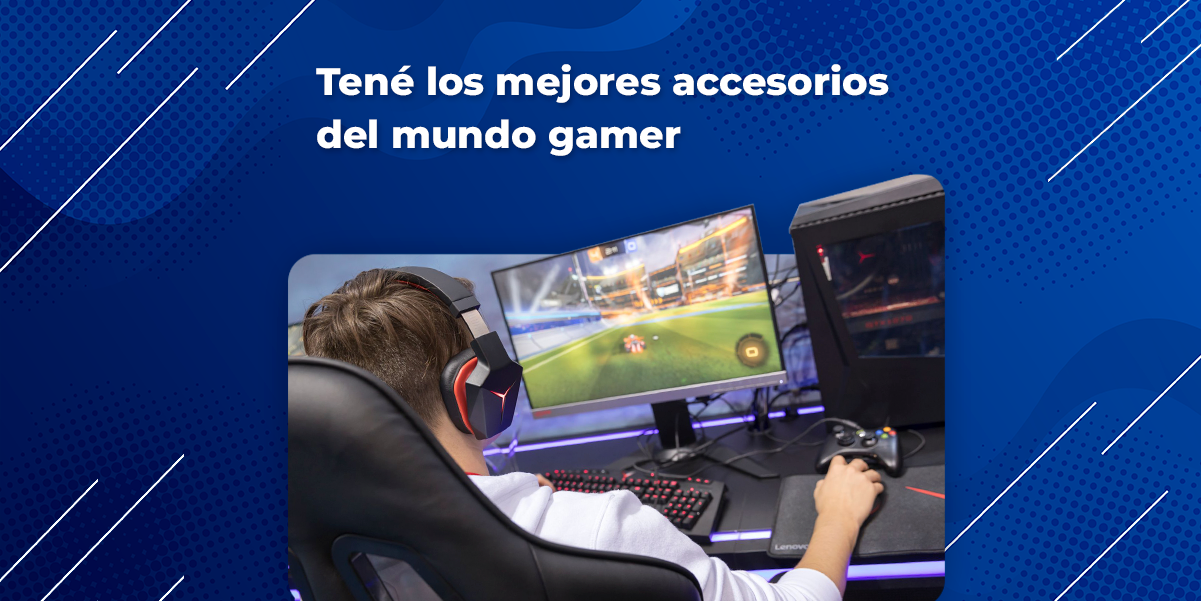 Tené los mejores accesorios del mundo gamer