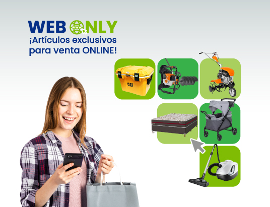 Descubri esta variedad de productos exclusivos en WebOnly.