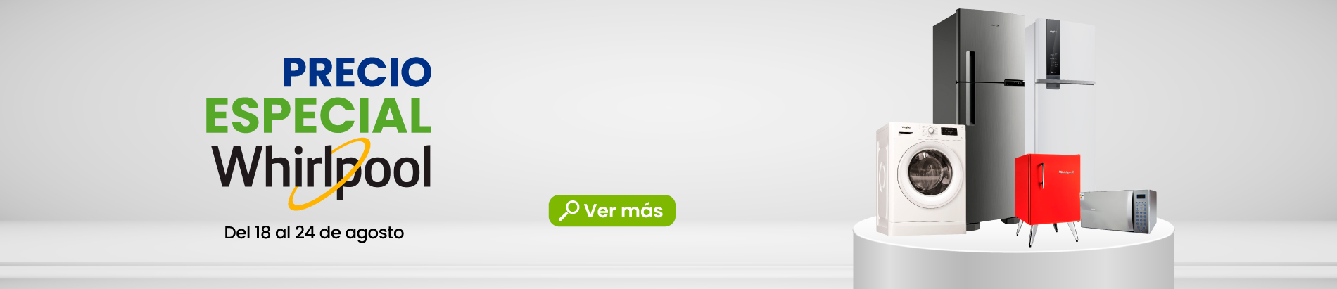 Promo Precios Especiales Whirlpool del 18 al 24-ago