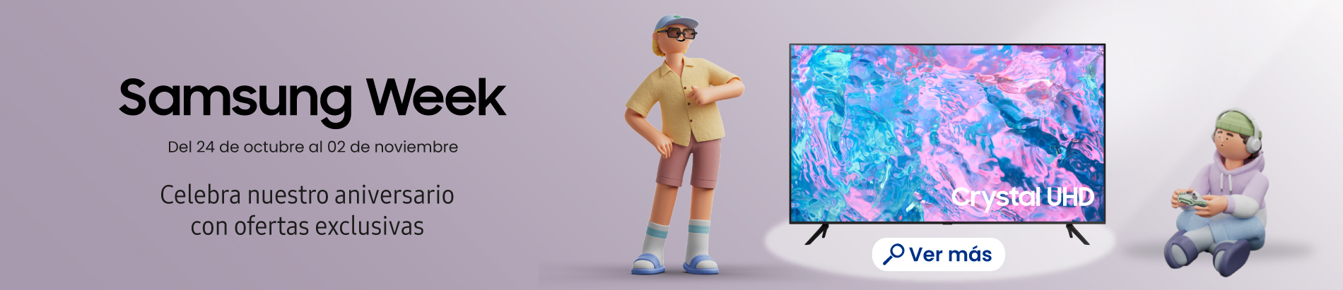 Promo Samsung del 24 de octubre al 02 de noviembre