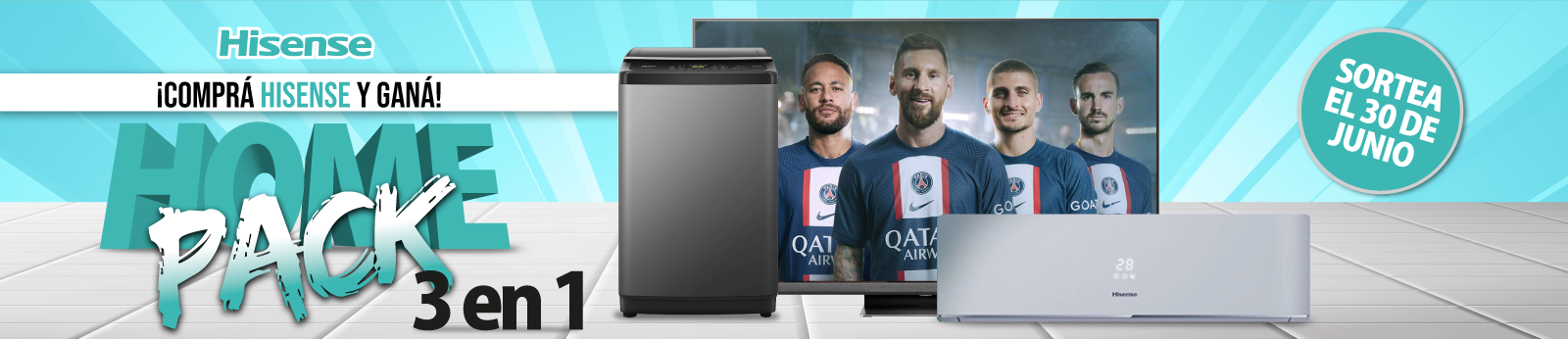 PROMO TV HISENSE 22 AL 31 MAYO