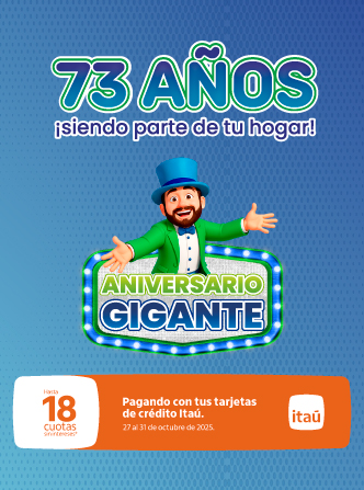 Promo Aniversario GG del 27 al 31 de octubre