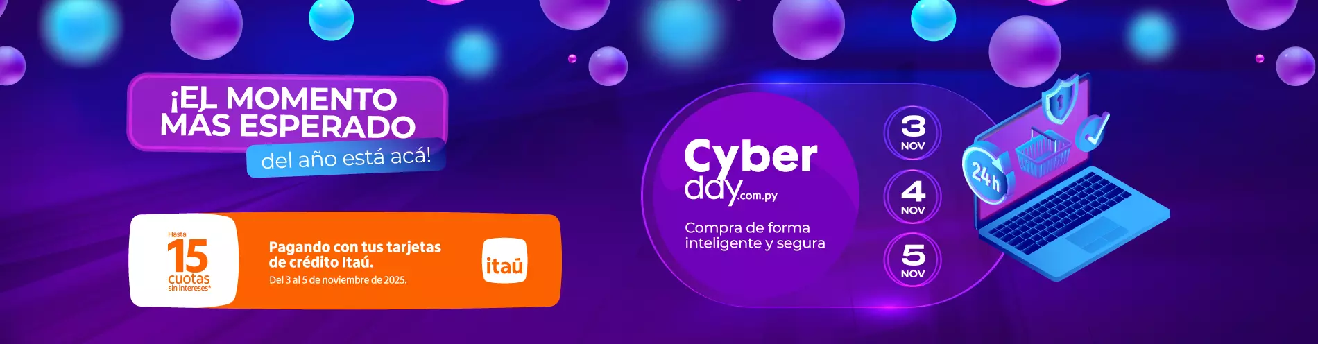Aprovechá las ultimas horas del Cyberday 🤯🔥