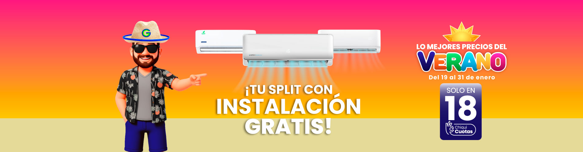 ❄️🔥 Climatizá tu hogar sin costo extra 🔧 Instalación GRATIS