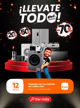 Aprovechá Black Friday + Itaú 😎💸
