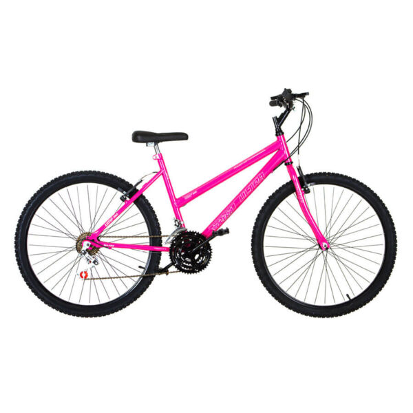 Bicicleta Aro 26 Bicolor Femenina Ultra Bikes Rosa