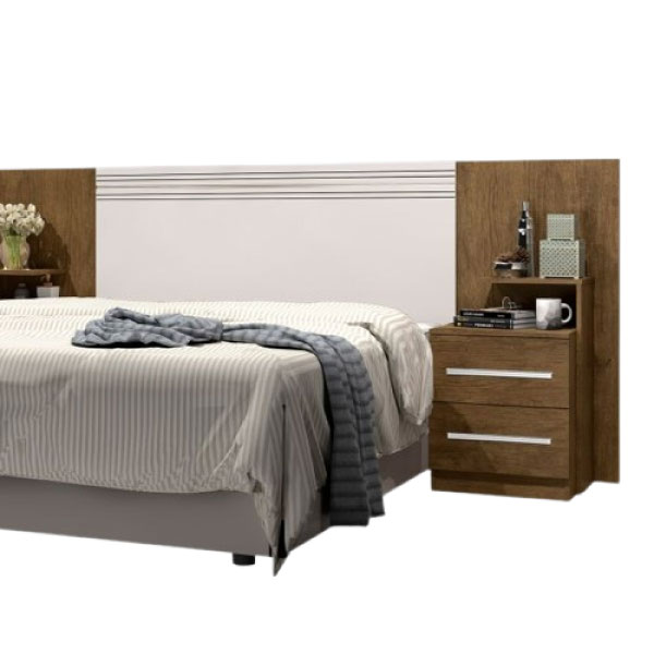 Cabecera Detroit 140I160 J&A Jequitiba Off White