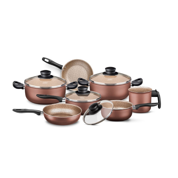 Conjunto Florence Chocolate Supra Tvt 7 Piezas Mta