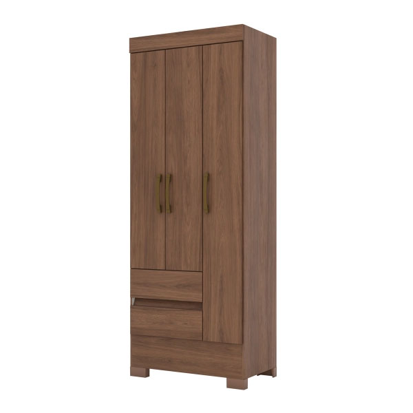 Ropero Abba 3 Puertas 2 cajones Henn CT HP BS05