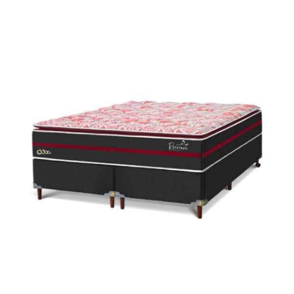 Sommier Recreare Pillow Top 180 Ba+Co Abba Bordo