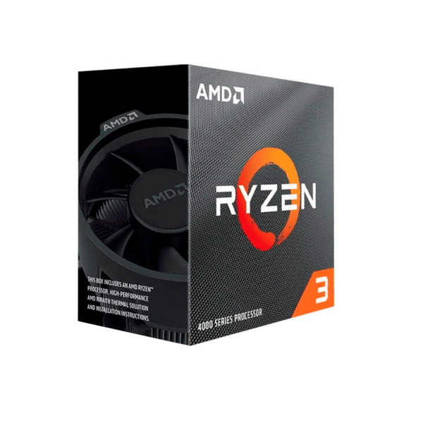 Procesador AMD Ryzen 3 4100 AM4 – 3.8 GHz / 4 Núcleos / 8 Hilos / 6MB Cache / Cooler Incluido