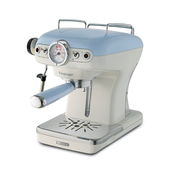 Cafetera Ariete 929-785 Expreso Vintage Azul