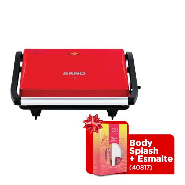 Sandwichera Arno Grill SW3315B1 Rojo