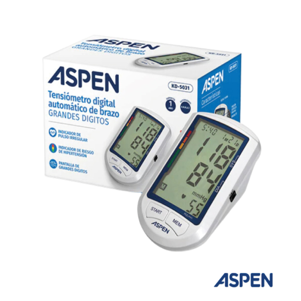 Tensiómetro Digital Automático de Brazo Aspen KD-5031
