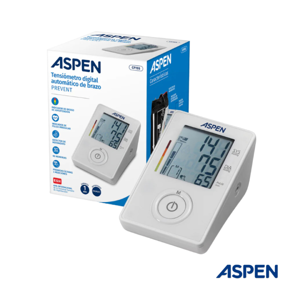 Tensiómetro Digital Automático de Brazo Aspen CF155