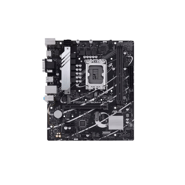 Placa Madre ASUS 1700 Prime B760M-K D4 V/S/R/HDMI/2M2/USB3.2/mATX