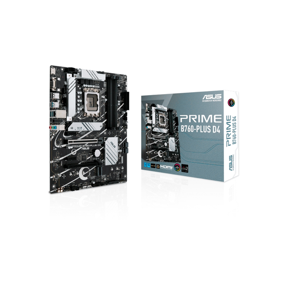 Placa Madre ASUS B760-PLUS D4 LGA1700 ATX