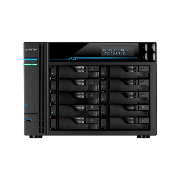 NAS Asustor AS6510T 10 Bahías Intel Quad Core 8GB DDR4