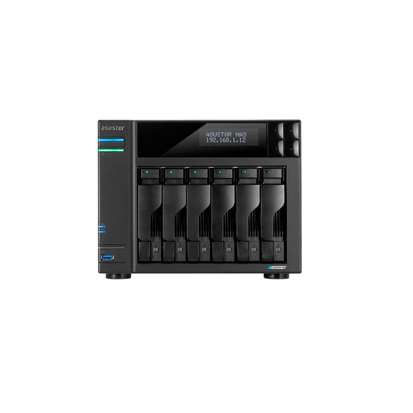 NAS Asustor AS6706T 6-Bay 8GB DDR4 con 4 Ranuras M.2 y Puertos 2.5GbE