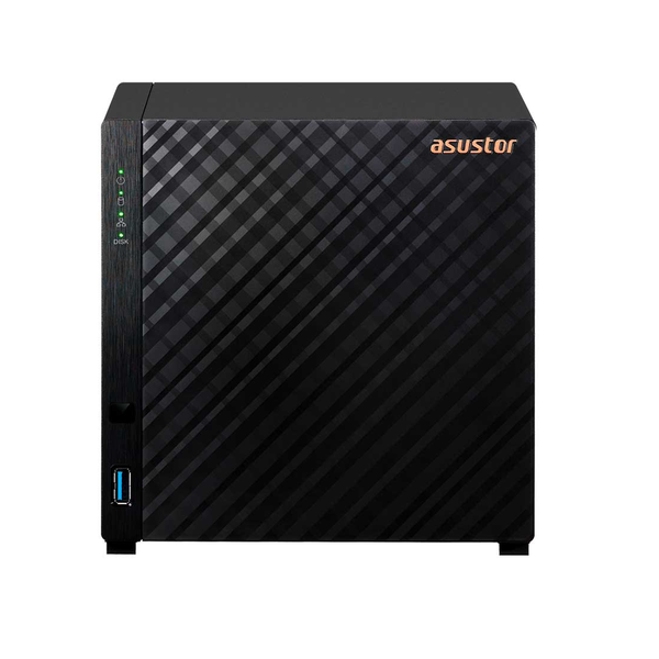 Almacenamiento NAS Asustor AS1104T 4-Bay Quad-Core 1.4GHz DDR4