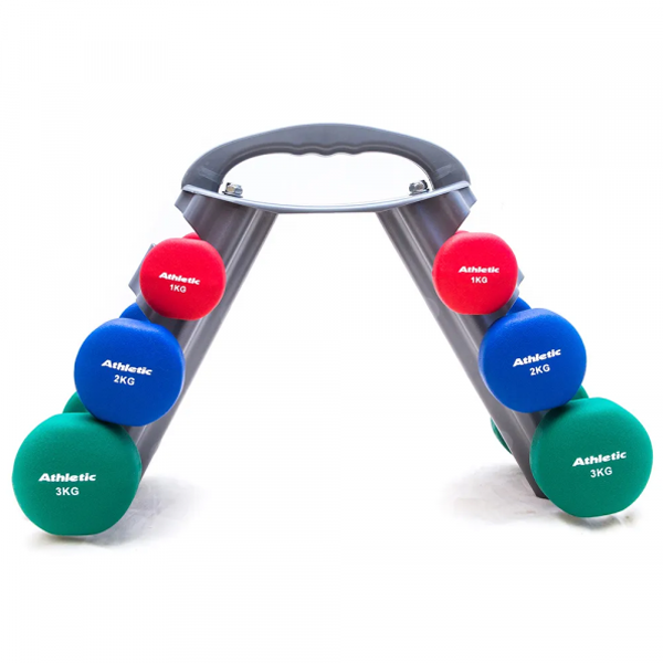 Set Mancuernas de Vinilo Athletic 12 Kg ACAT16039
