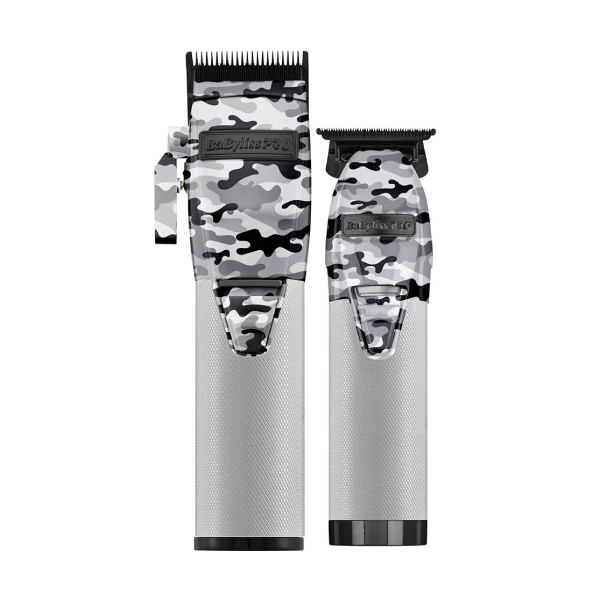 Combo BaByliss Camouflage Clipper FX870 + Trimmer FX787